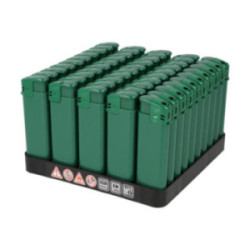 Briquet électronique vert