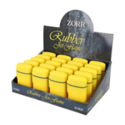 Briquet tempête jaune