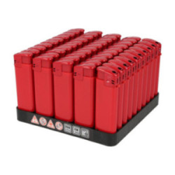 Briquet électronique rouge