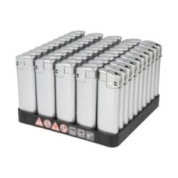 Briquet électronique gris