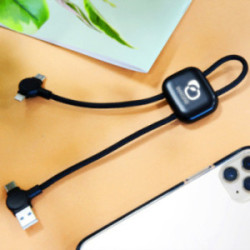 Câble de charge 60W avec logo lumineux Akashi®