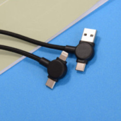 Câble de charge 60W avec logo lumineux Akashi®