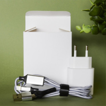 Pack multi-câble 20W et chargeur secteur 15W Akashi®