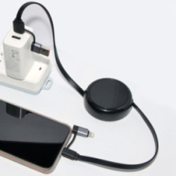 Câble de charge dérouleur 20W couleur Akashi®