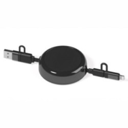 Câble de charge dérouleur 20W couleur Akashi®