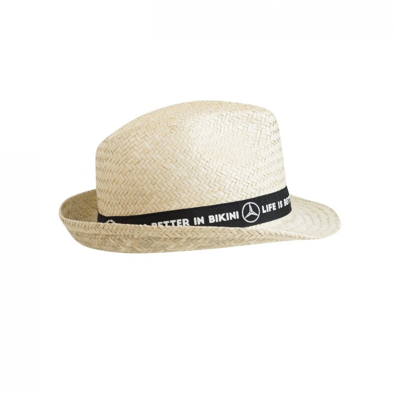 Objets Pub Textile Chapeau En Paille Doulos