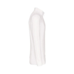 Sweat-shirt homme col zippé Kariban® blanc