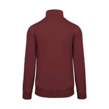 Sweat-shirt homme col zippé Kariban® couleur