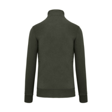 Sweat-shirt homme col zippé Kariban® couleur