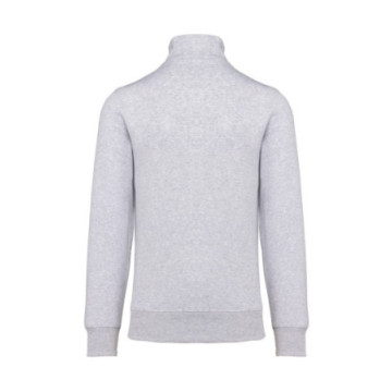 Sweat-shirt homme col zippé Kariban® couleur