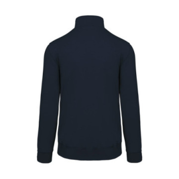 Sweat-shirt homme col zippé Kariban® couleur