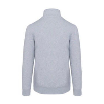 Sweat-shirt homme col zippé Kariban® couleur