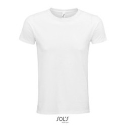 Tee-shirt mixte en coton bio blanc Express Sol's® Epic