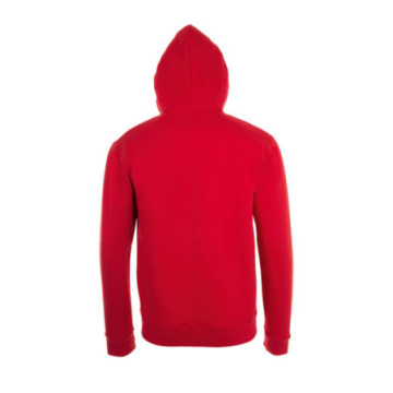 Sweat-shirt mixte zippé à capuche couleur Express Sol's® Stone