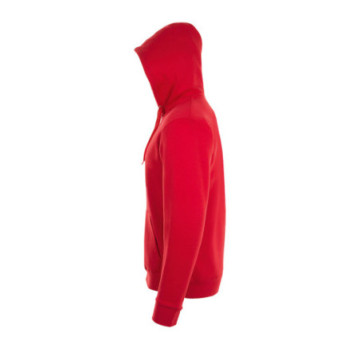 Sweat-shirt mixte zippé à capuche couleur Express Sol's® Stone