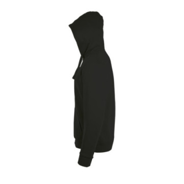 Sweat-shirt mixte zippé à capuche couleur Express Sol's® Stone