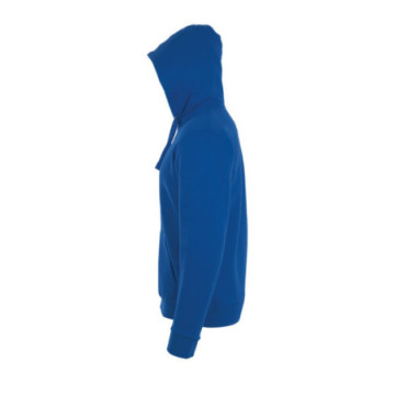 Sweat-shirt mixte zippé à capuche couleur Express Sol's® Stone