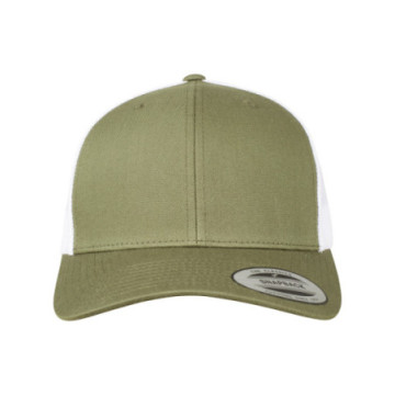 Casquette 6 pans bicolore