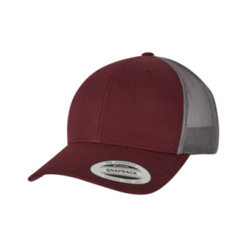 Casquette 6 pans bicolore