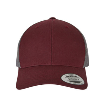 Casquette 6 pans bicolore