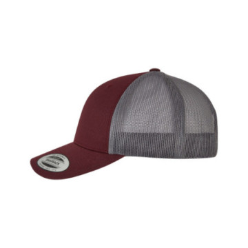 Casquette 6 pans bicolore