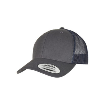 Casquette 6 pans bicolore