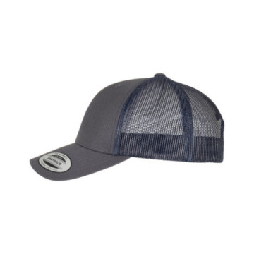 Casquette 6 pans bicolore