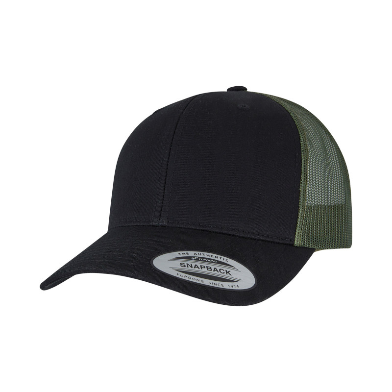 Casquette 6 pans bicolore