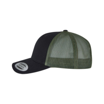 Casquette 6 pans bicolore