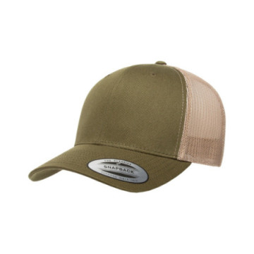 Casquette 6 pans bicolore