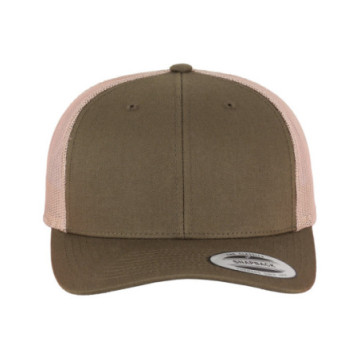 Casquette 6 pans bicolore