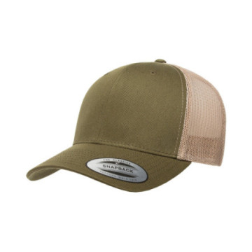 Casquette 6 pans bicolore