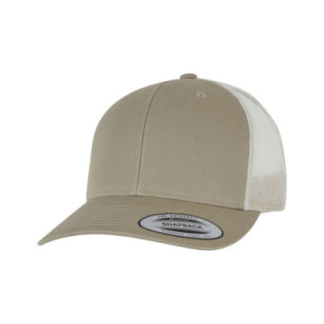 Casquette 6 pans bicolore