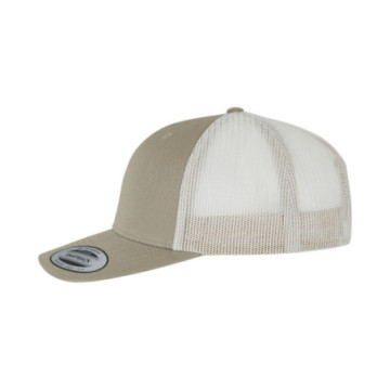 Casquette 6 pans bicolore