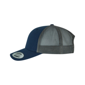 Casquette 6 pans bicolore