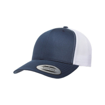Casquette 6 pans bicolore