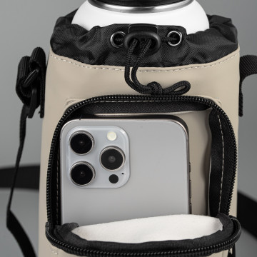 Sac bouteille isotherme en PU recyclé