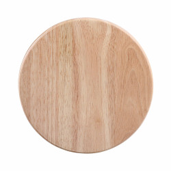 Plateau à fromage en bois pivotant avec ustensiles Livoo®