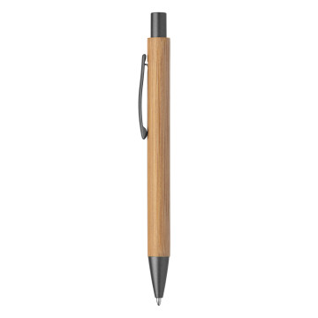 Stylo en bambou marquage laser