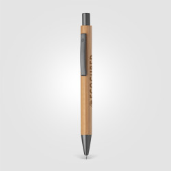 Stylo en bambou marquage laser