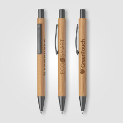 Stylo en bambou marquage laser