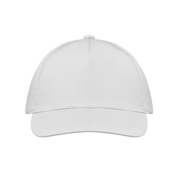 Casquette 5 pans blanche Express Buzz