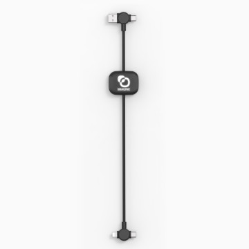 Câble de charge long 60W avec logo lumineux Akashi®