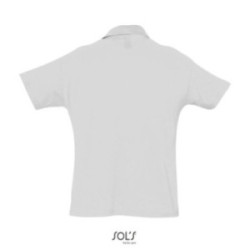 Polo homme blanc Express Sol's® Summer II
