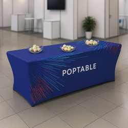 Table pliante rectangulaire 240 cm avec sa housse