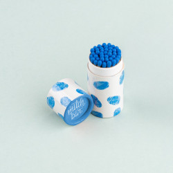 Boîte d'allumettes cylindrique marquage 1 couleur