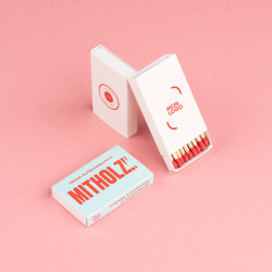 Boîte d'allumettes rectangulaire marquage 1 couleur