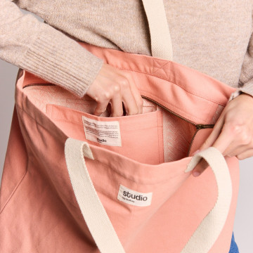 Sac boat en coton bio GOTS Studio by Hindbag®