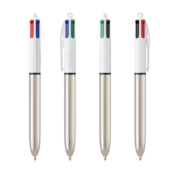 Stylo Bic® 4 couleurs Shine Express