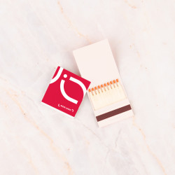 Pochette d'allumettes marquage 1 couleur